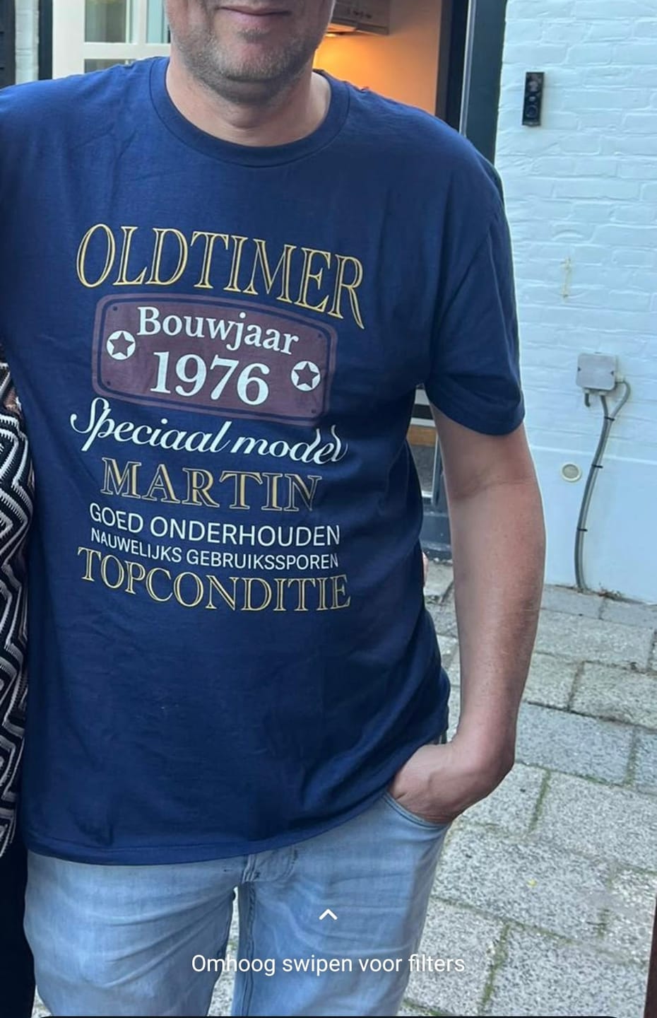Customer photo review of Oldtimer Speciaal model - Personaliseerbaar T-shirt
