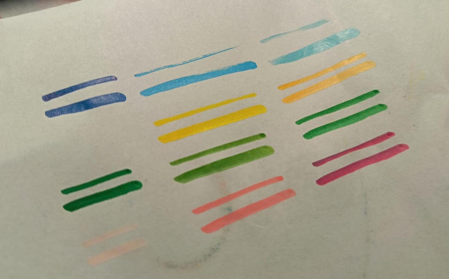 Customer photo review of Ohuhu Nahuku Direct-ink Acrylic Markers