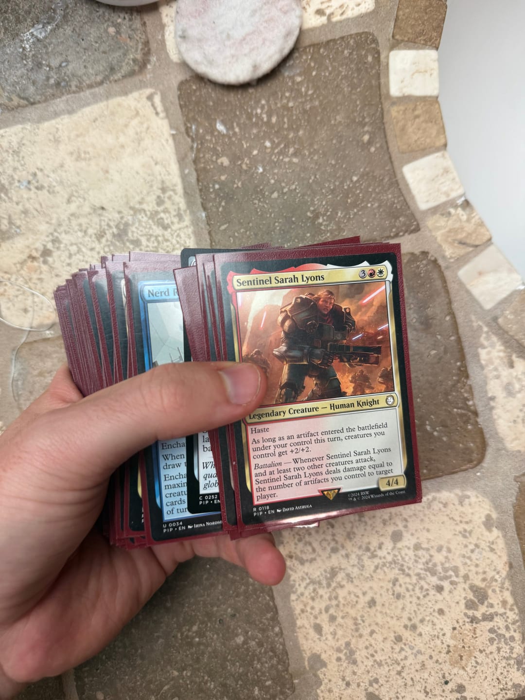 Customer photo review of Mystery Commander Deck Bundle Kit!