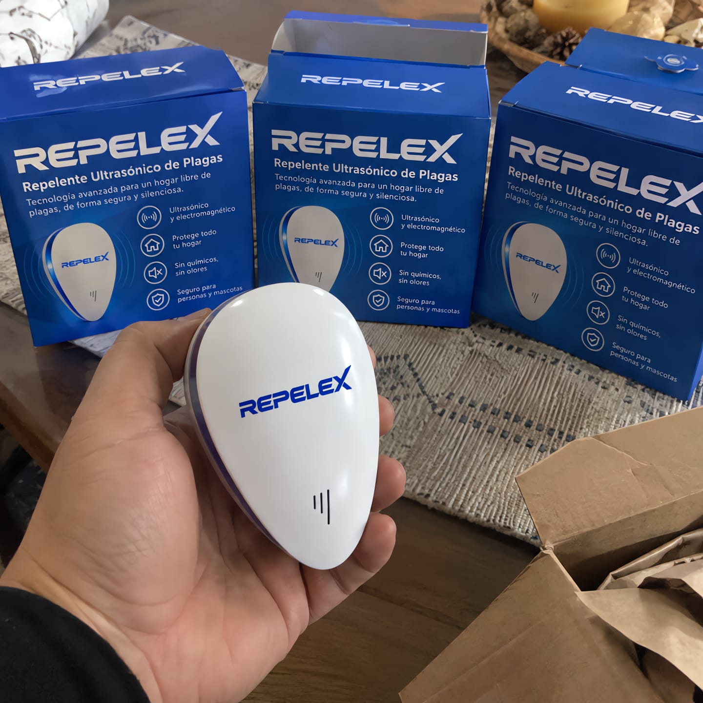 Customer photo review of Repelex™–Repelente Ultrasónico de Plagas