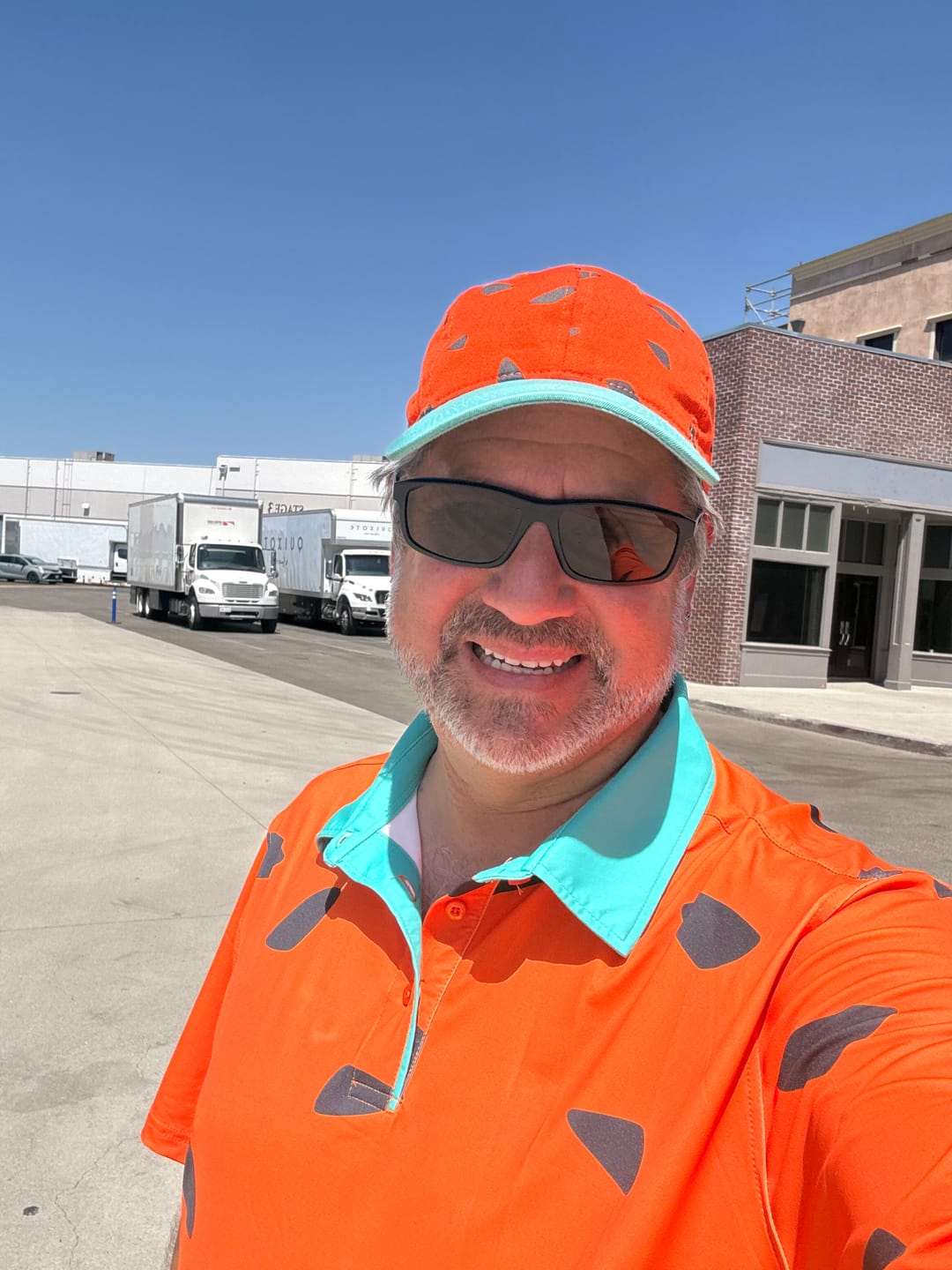 Customer photo review of The Flintstones "Flop Shot Freddy" – Dad Hat