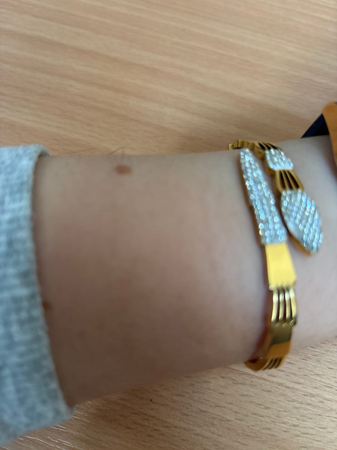 Customer photo review of Bratara - Serpent Glow