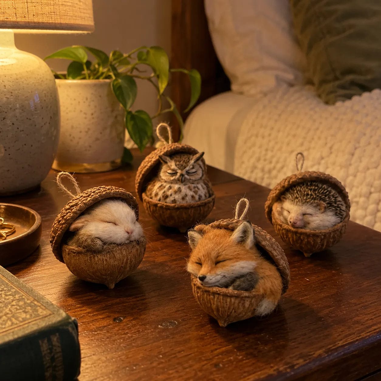 Customer photo review of Acorn Dreams – Sleeping Forest Friends