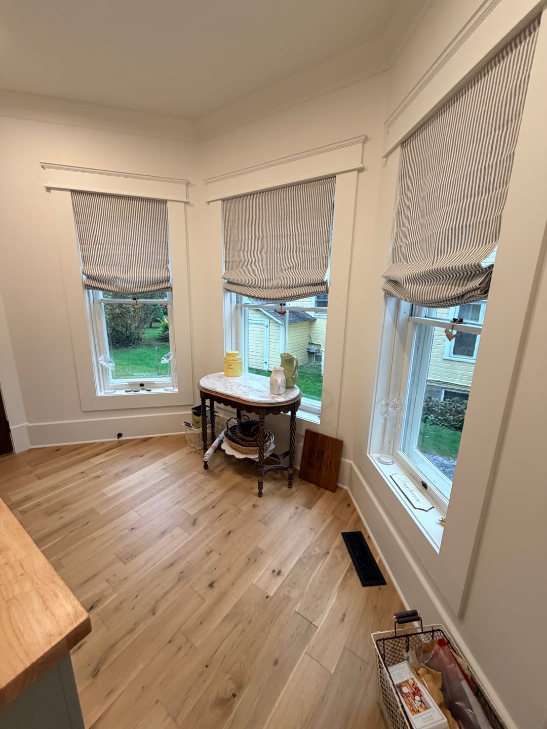 Customer photo review of Zaria Custom Roman Shades