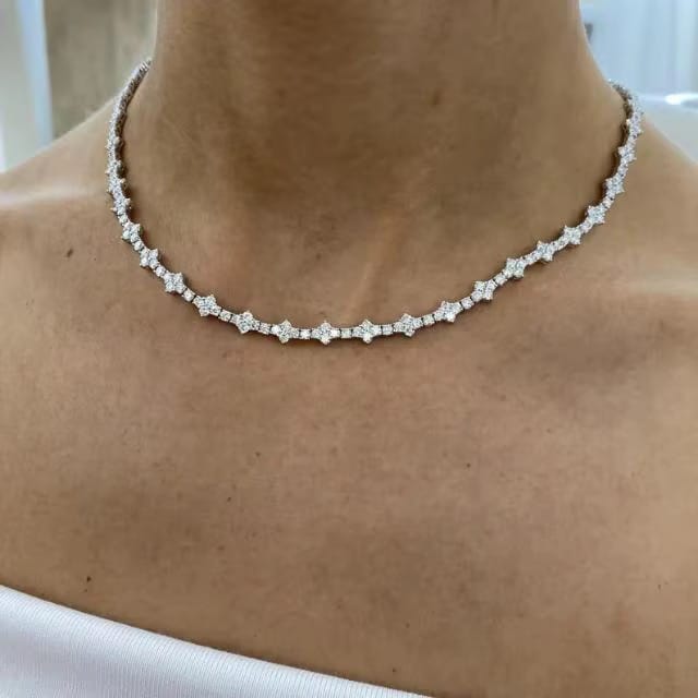 Customer photo review of DIAMOND DIVA NECKLACE SET