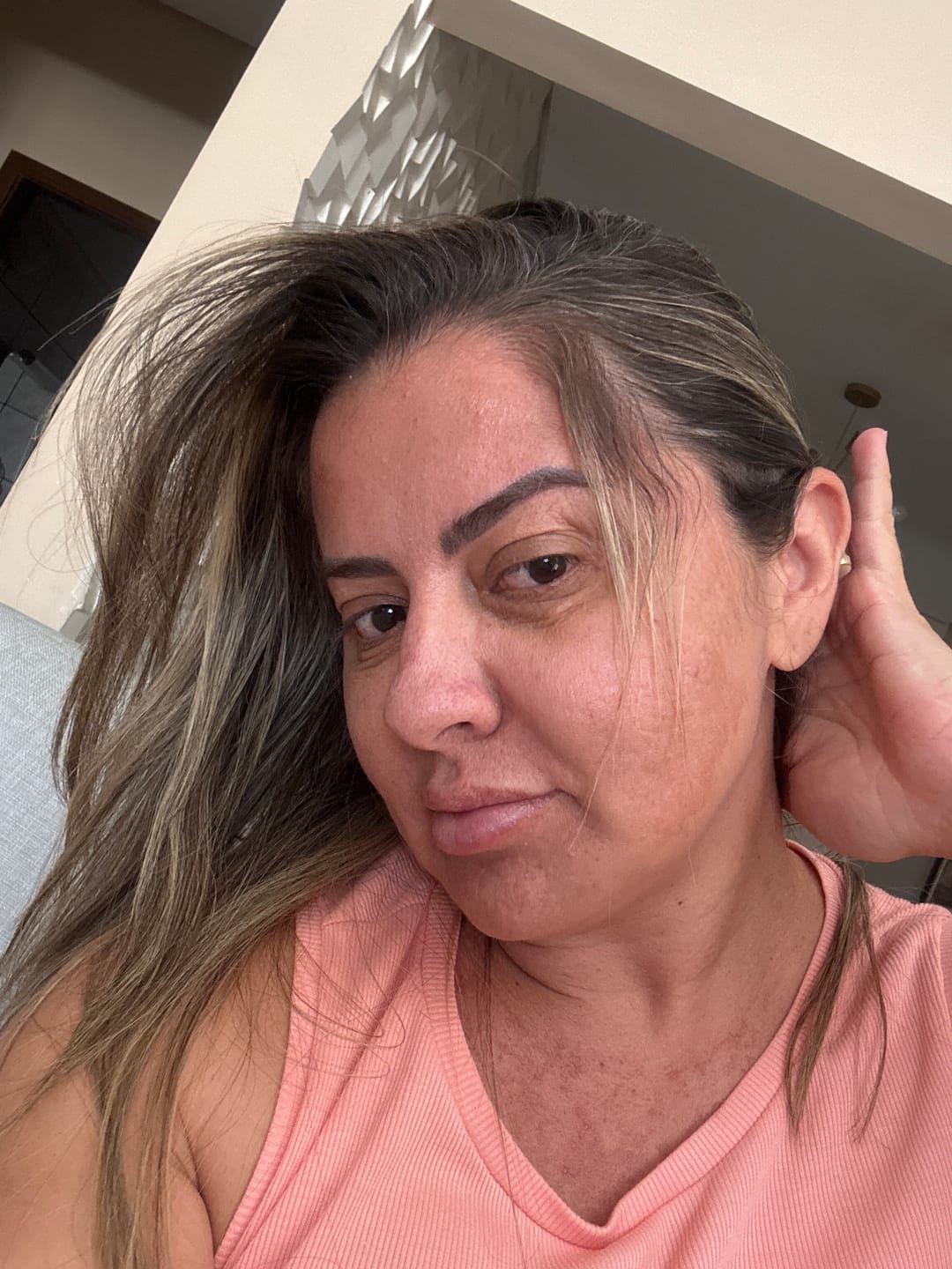 Customer photo review of Happy Hair 3 Potes + 1 Melatonina Grátis