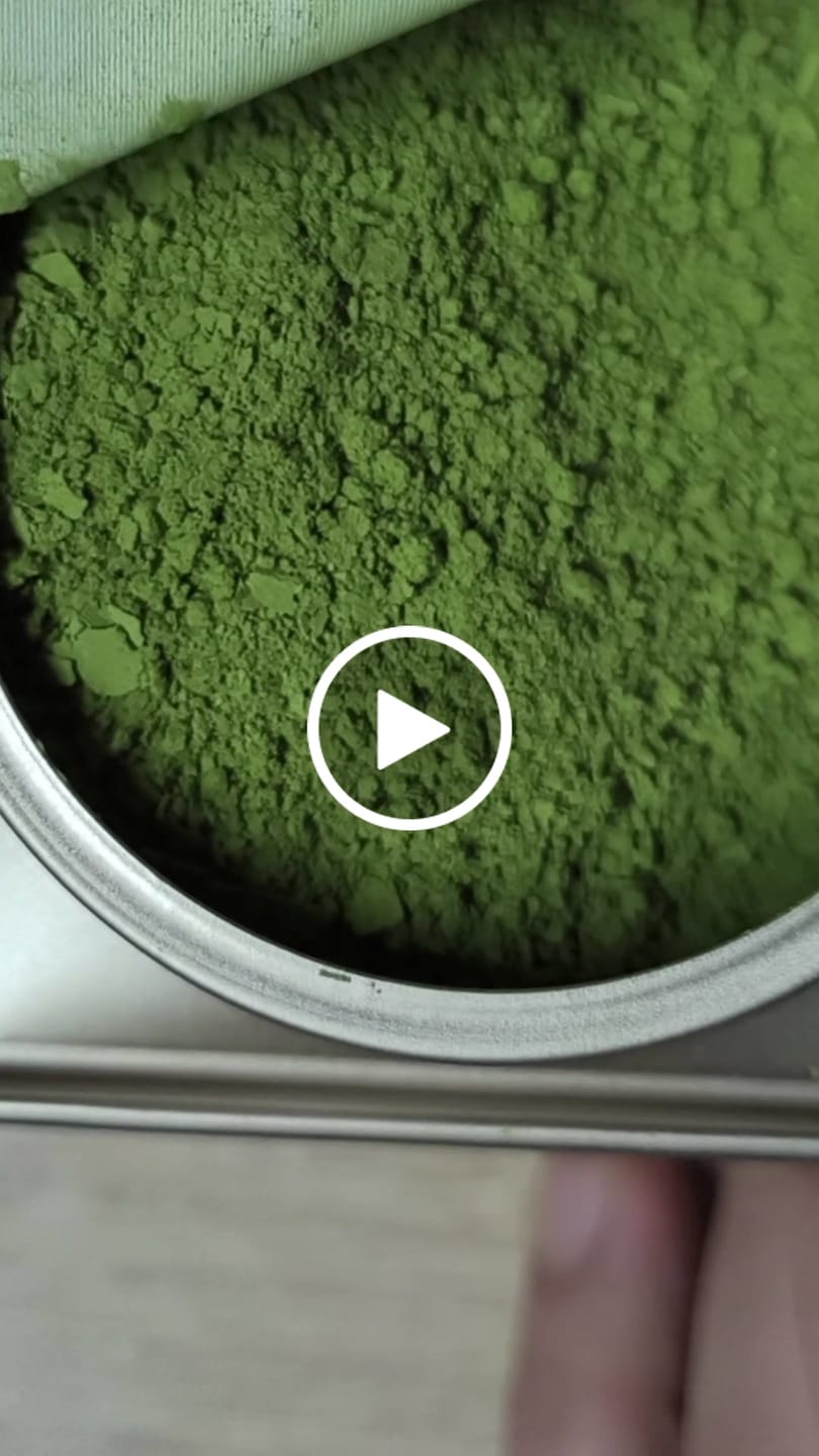 Customer video review of Set Matcha chino grado ceremonial 200g