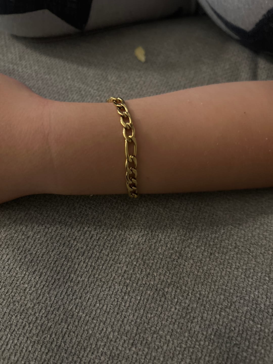 Customer photo review of Mens Figaro Bracelet - 5mm