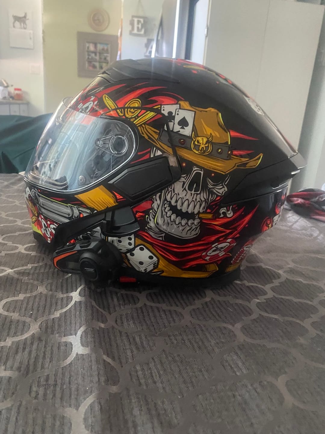 Customer photo review of R5 Modular Helmet - Bluetooth Headset