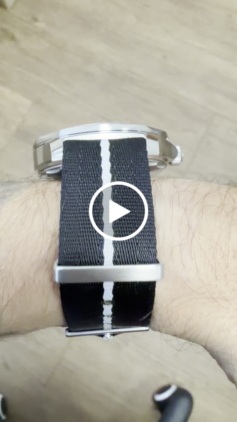 Customer video review of Interstate Stripe Pass-Through Strap | Premium Seatbelt Nylon