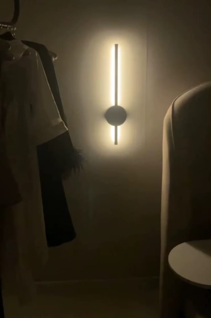 Customer photo review of Wireless Vertical LED Wall Light