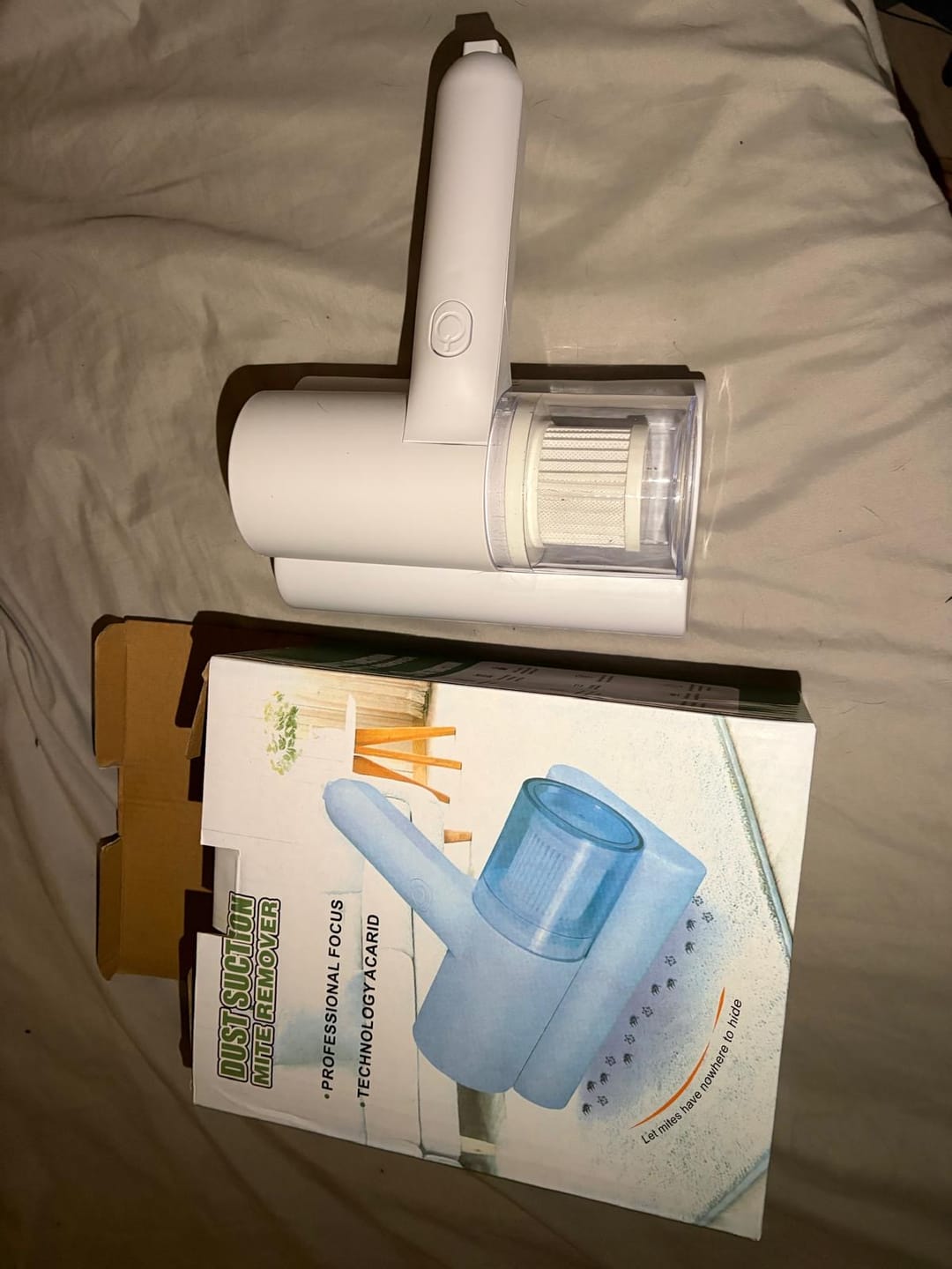 Customer photo review of Aspiradora Antiácaros UV Portátil
