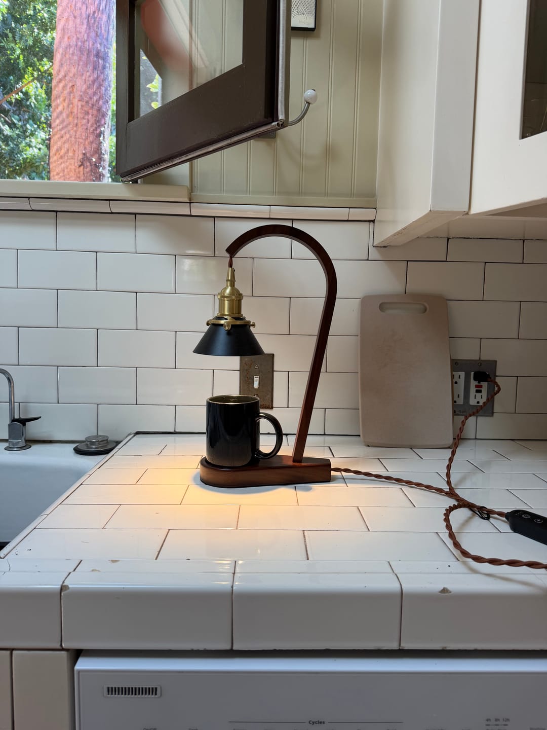 Customer photo review of Vesper Candle Warmer Lamp