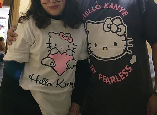 Customer photo review of Hello Kanye & Hello Kimmy <333