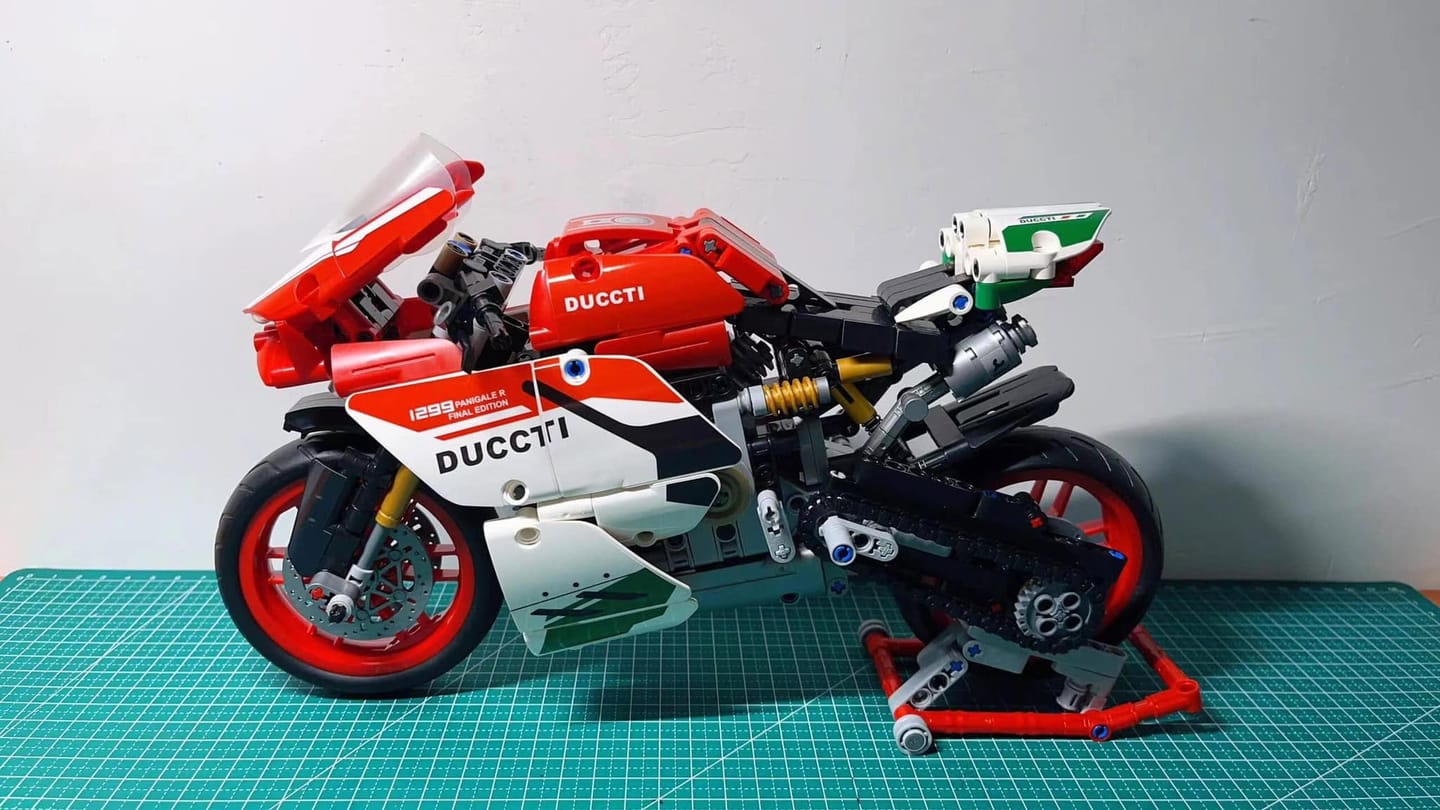 Customer photo review of Track-Ready Sport Bike