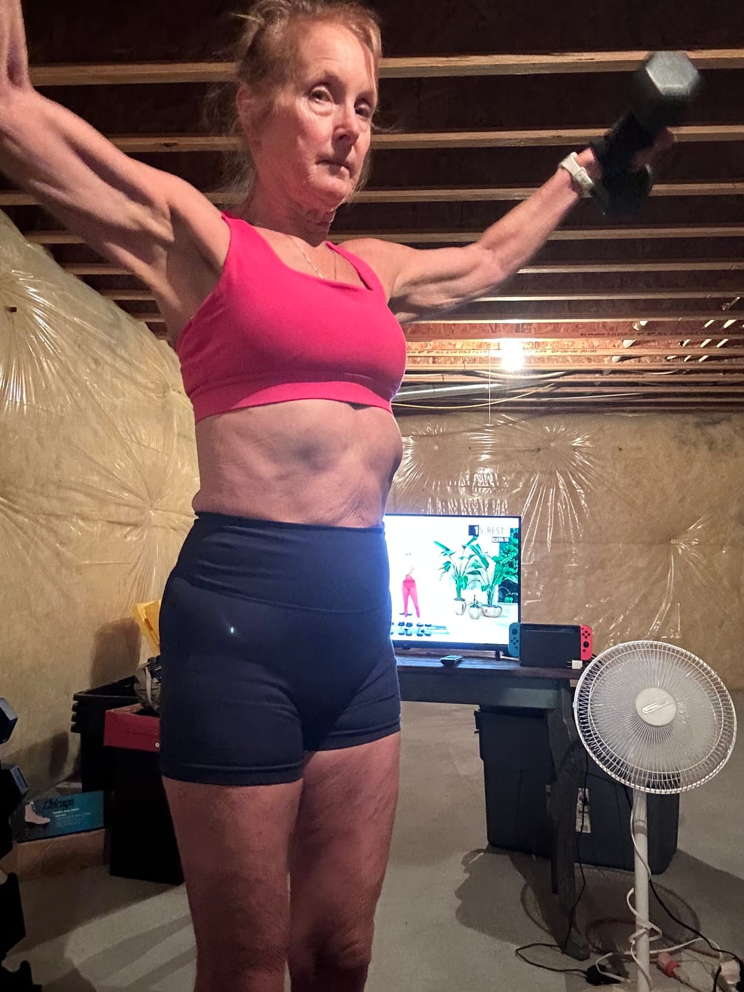Customer photo review of ESSENCE 4.5" Performance Short