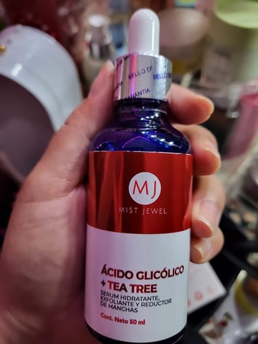 Customer photo review of Serum Facial Ácido Glicólico 50ml
