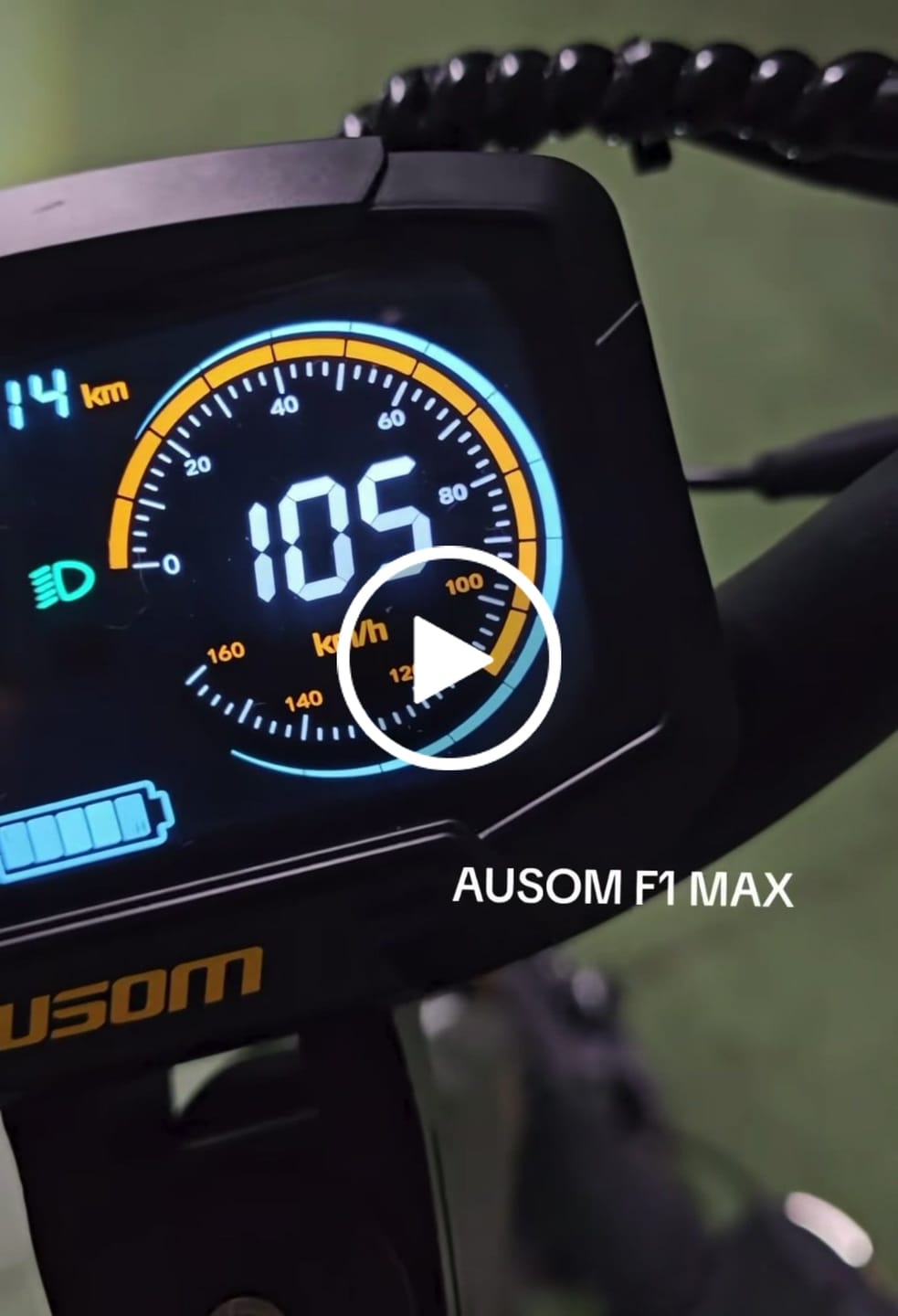 Customer video review of Ausom F1 Max Electric Scooter