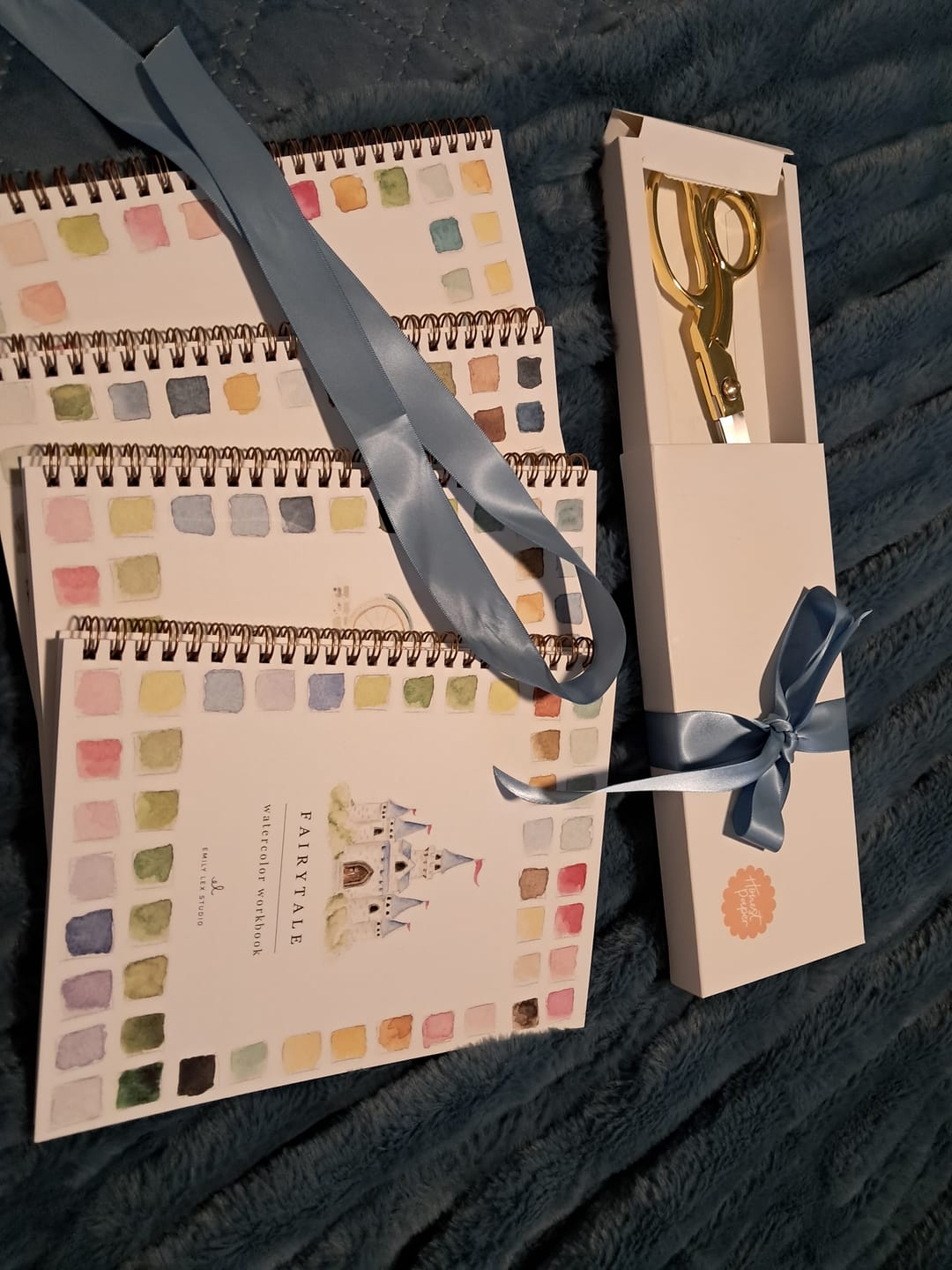 Customer photo review of Watercolour Workbook | ‘Fairytale'
