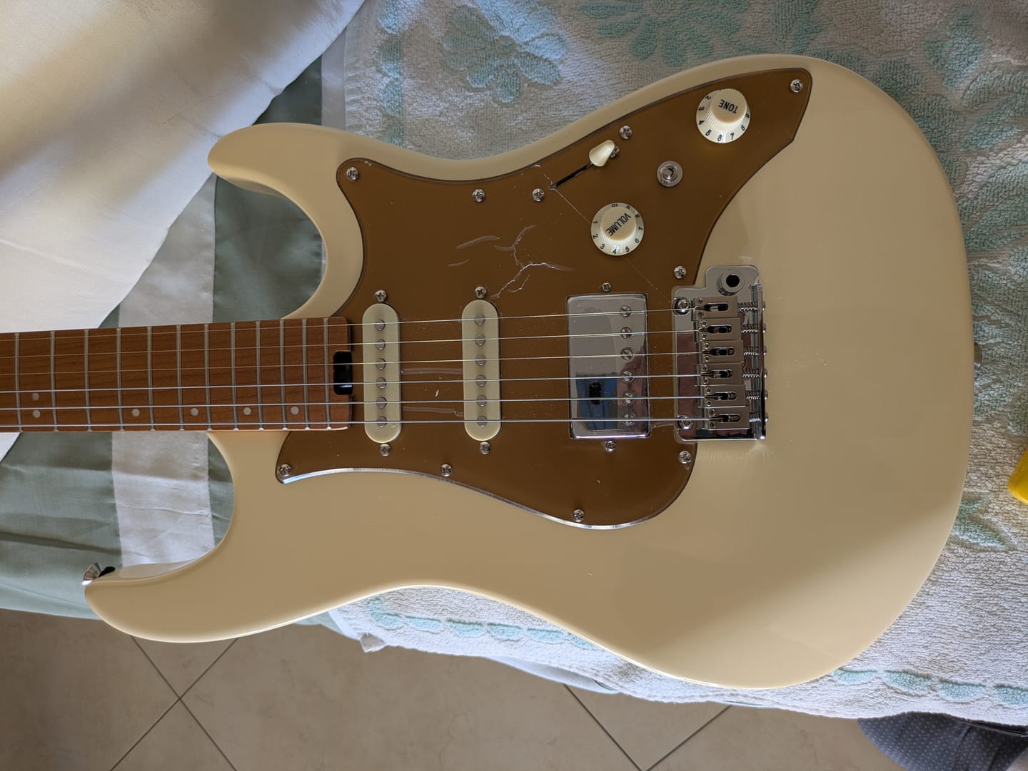 Customer photo review of Donner DST-550 E-Gitarre