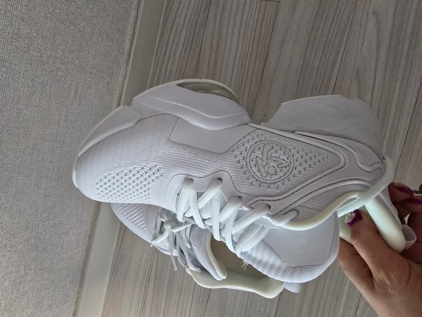Customer photo review of Zumba Air Stomp Remix II - White