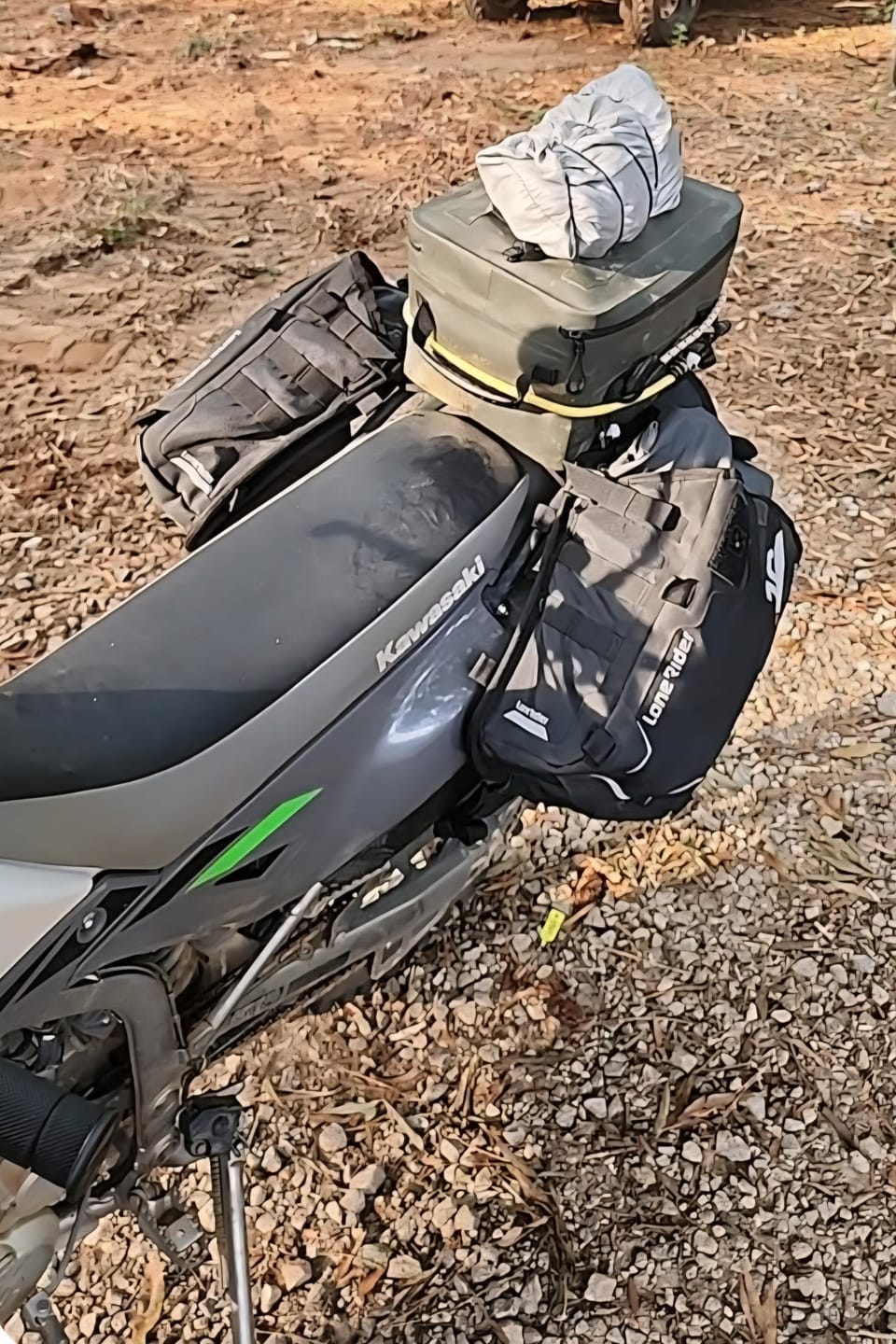 Customer photo review of ADVBags 16 – Rackless Saddle Bags