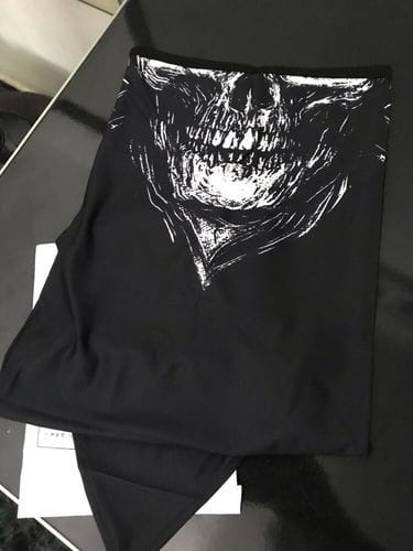 Customer photo review of Face Mask - Skull Styles
