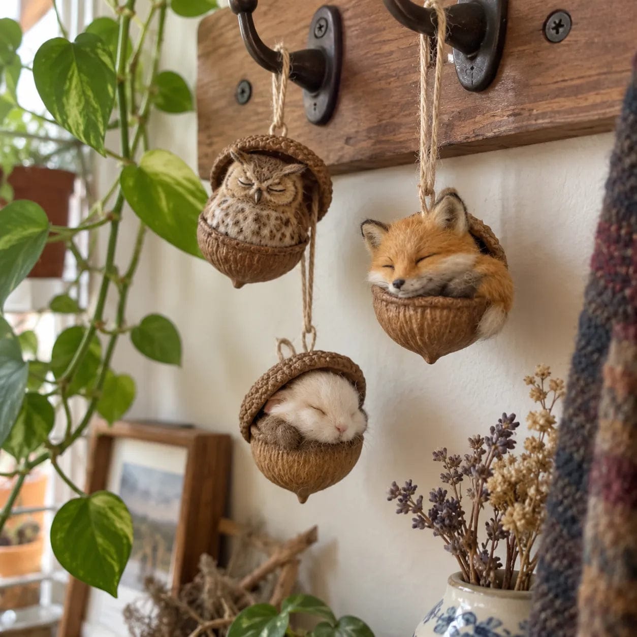Customer photo review of Acorn Dreams – Sleeping Forest Friends