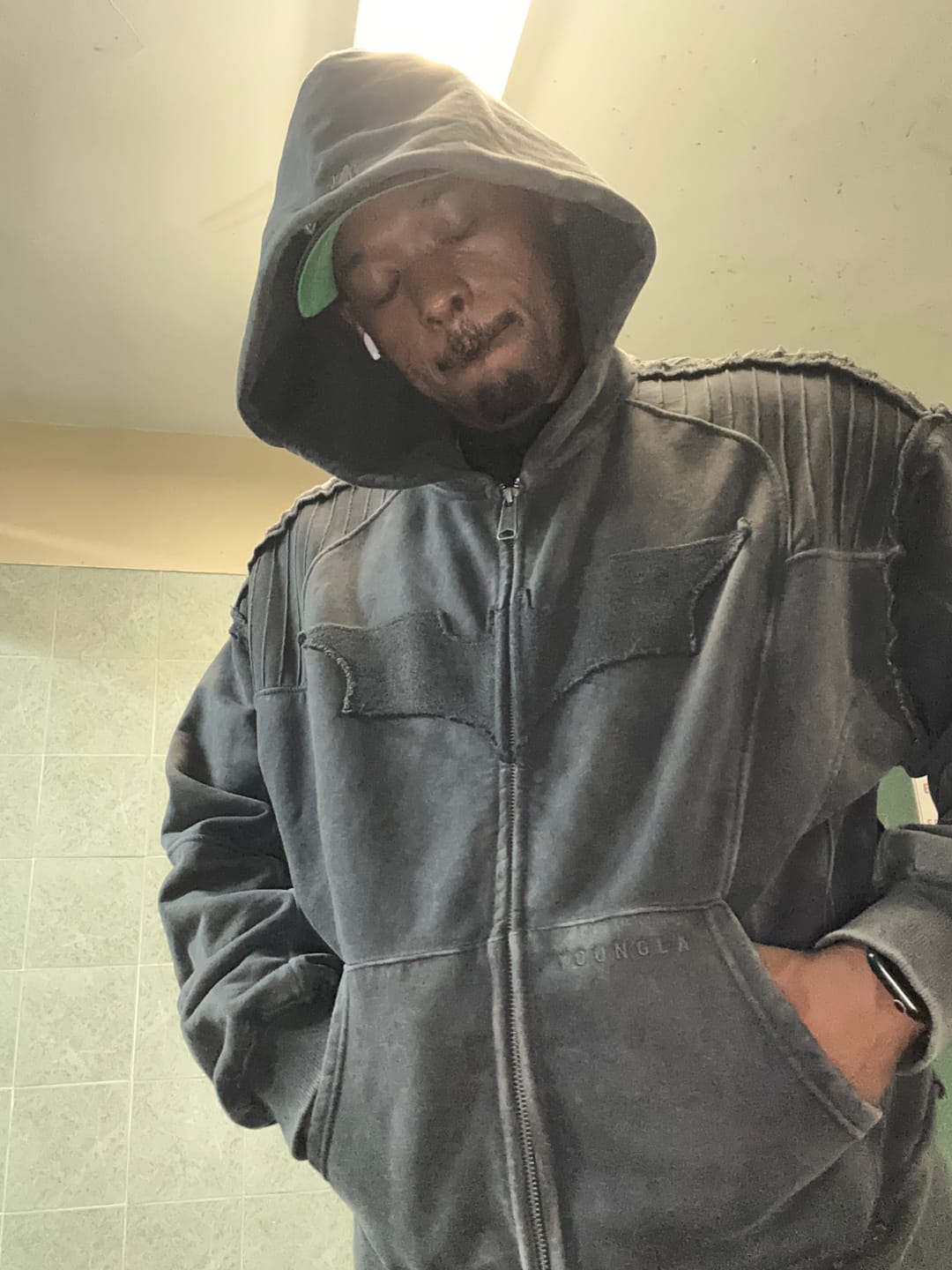 Customer photo review of 5209 - Batman Armored Zip-Ups