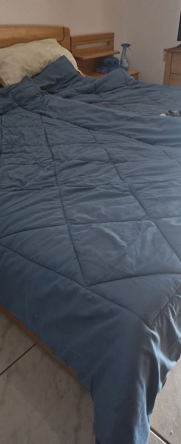 Customer photo review of EasySleep® Decke – Die schnelltrocknende 2-in-1 Bettdecke, die Bettwäsche überflüssig macht.