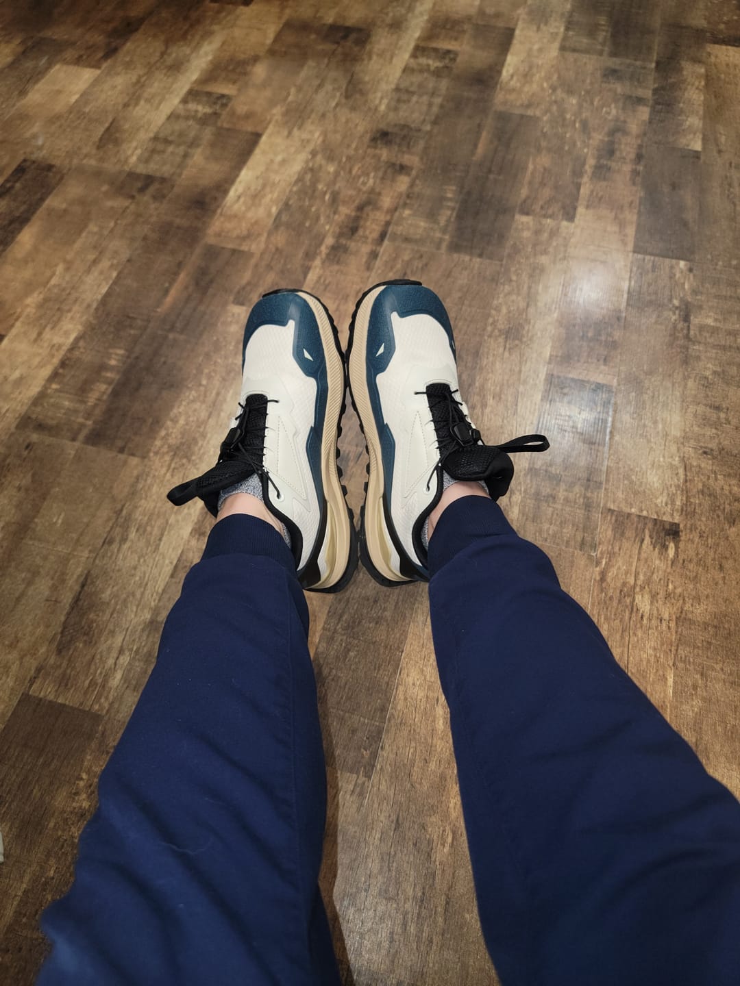 Customer photo review of Stratus - Wide Toe Sneakers