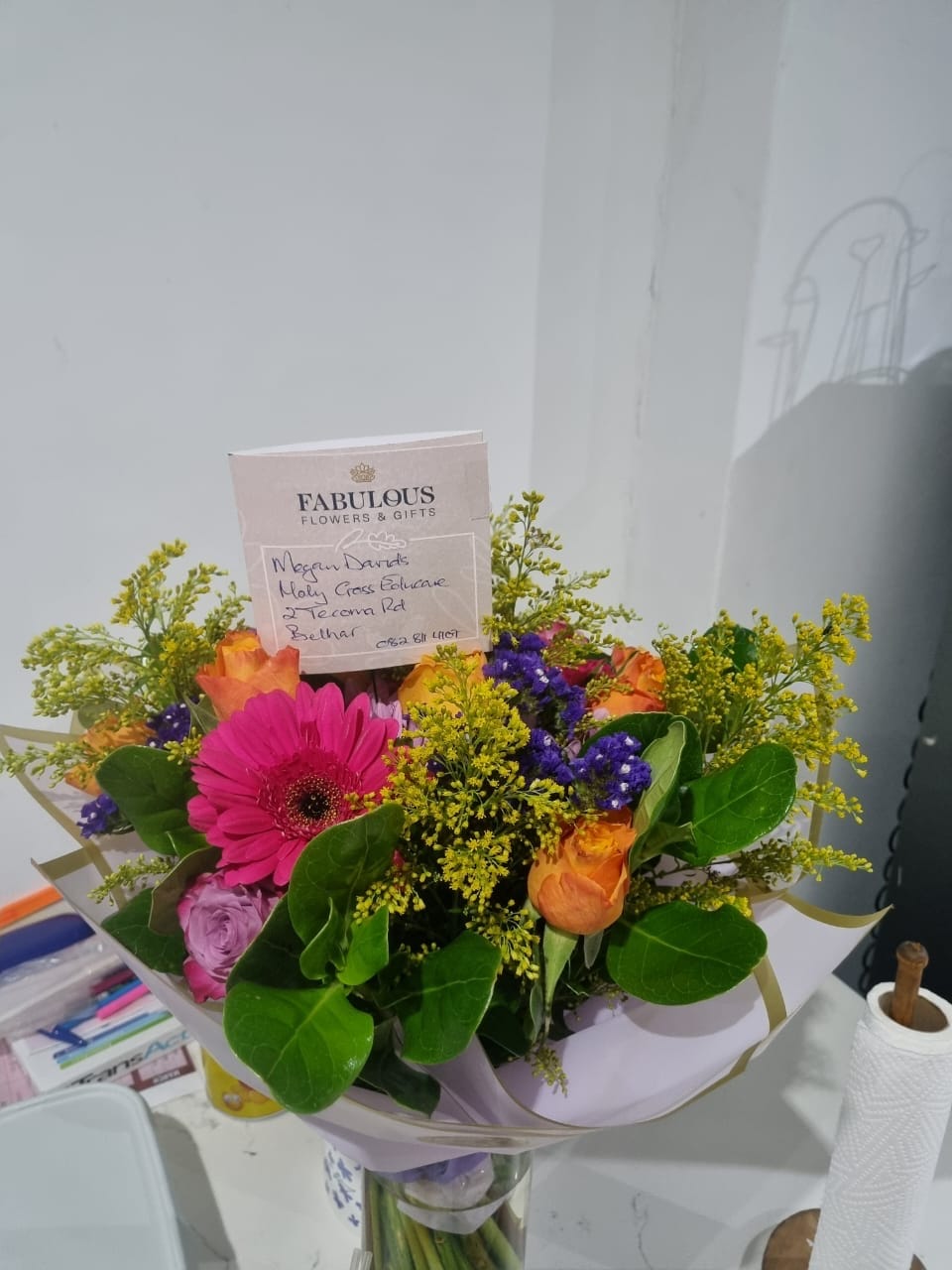 Customer photo review of Lush and Lovely Bouquet