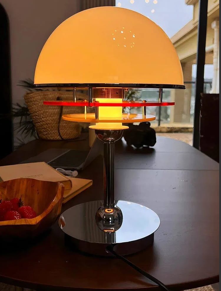 Customer photo review of Sunset Table Lamp – Bauhaus Design