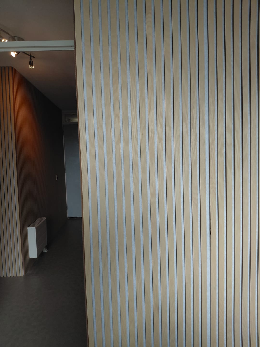 Customer photo review of Akoestisch paneel - Klassiek Licht Eiken Beige Vilt - 10 stuks Pakketkorting