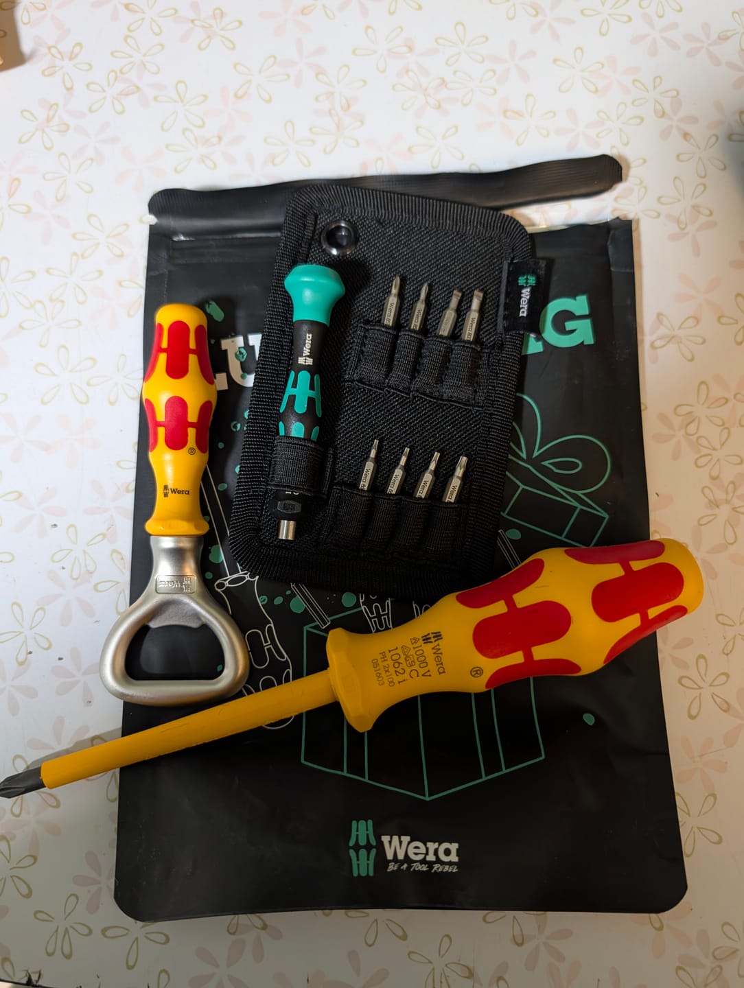 Customer photo review of Wera 05136056001 Limited Edition Lucky Bag