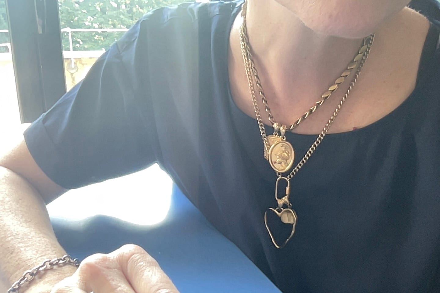 Customer photo review of Ciondolo "Forza ti indosso"