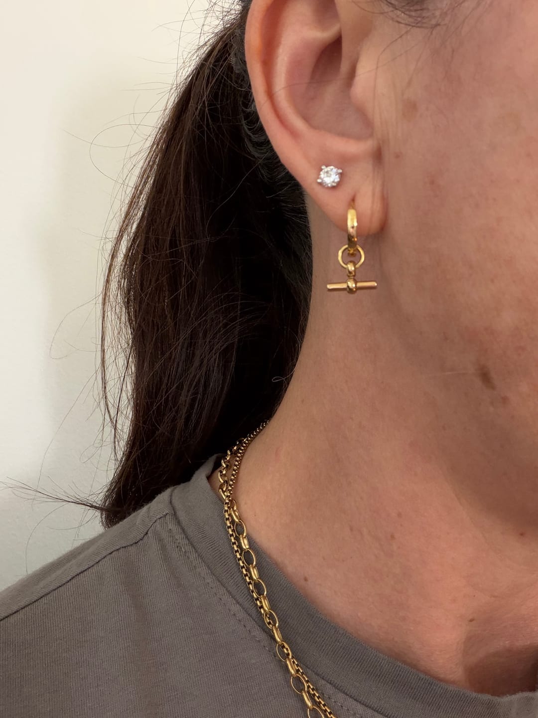 Customer photo review of Mini T-bar Huggies