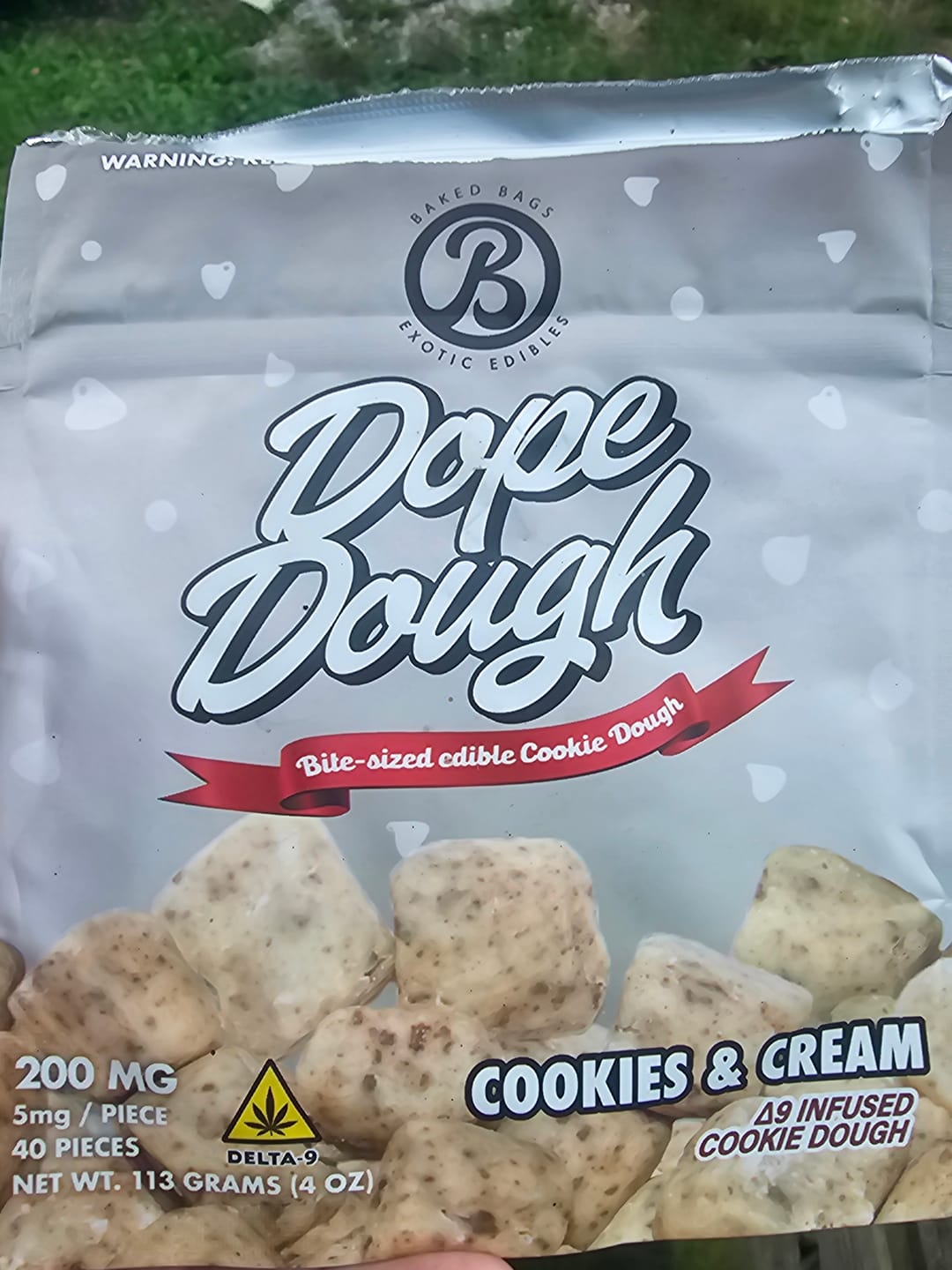 Customer photo review of DOPE DOUGH - COOKIES & CREAM