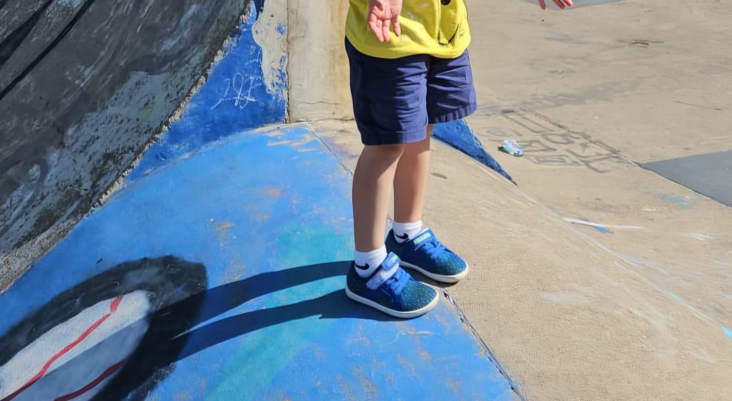 Customer photo review of Kid's Luck Ⅰ - Wide Toe Box Barefoot Shoes