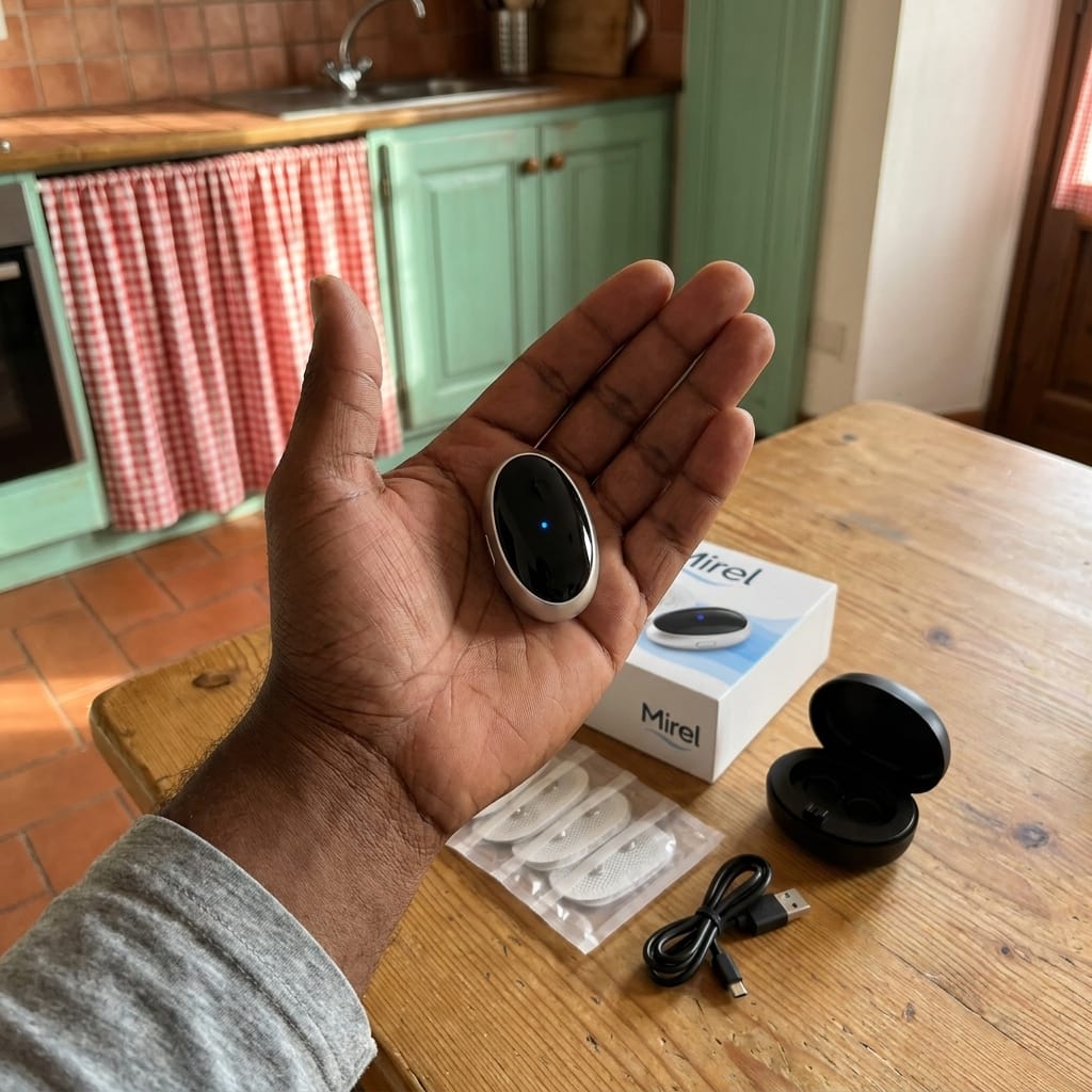 Customer photo review of Anti-Snoring Chin Pulse for Quiet Nights