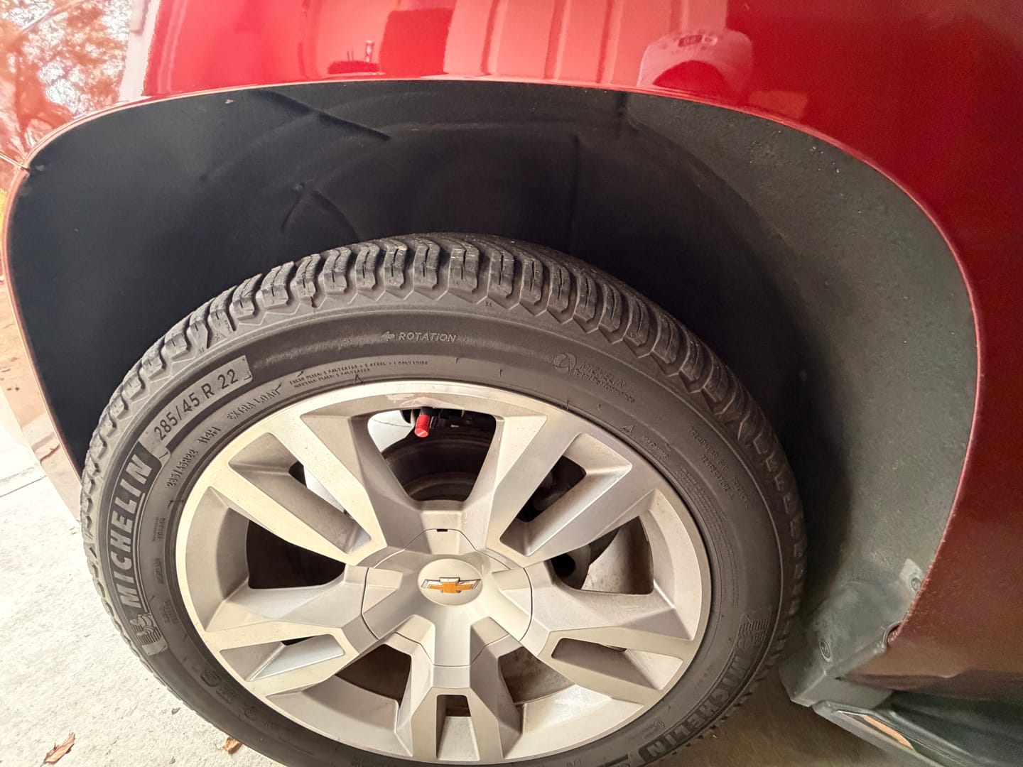 Customer photo review of 80Eighty® Red Valve Stem Caps
