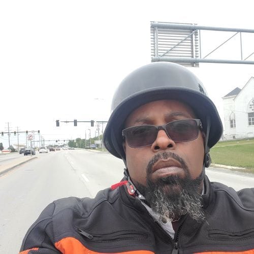 Customer photo review of German Style Mayan Half Helmet - Gloss Black