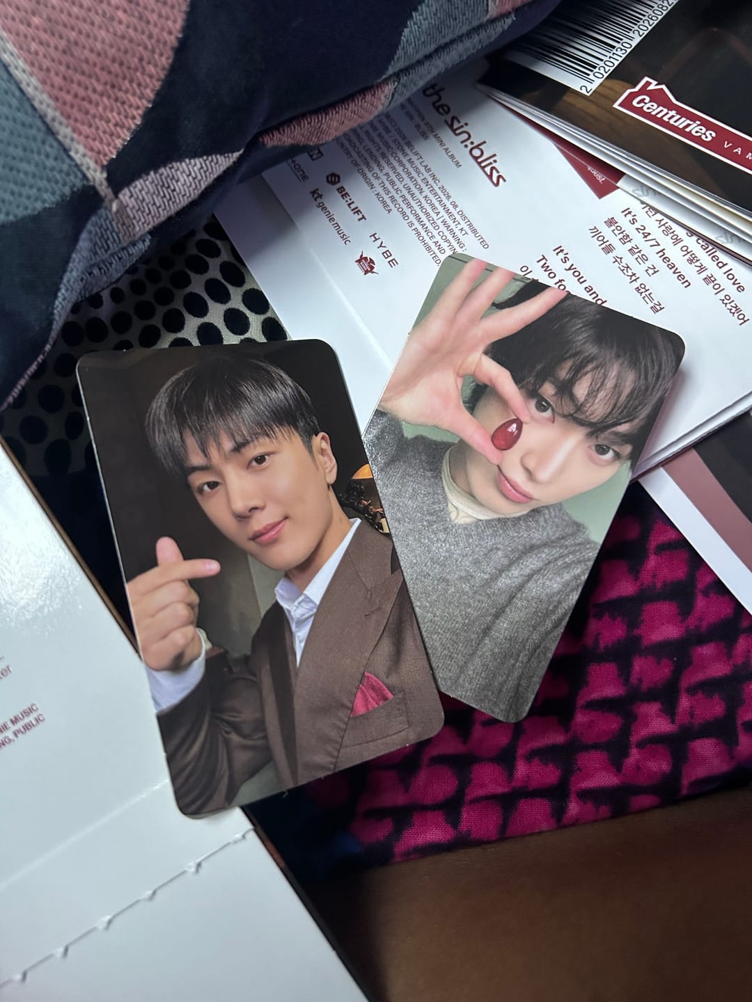 Customer photo review of ENHYPEN - THE SIN : BLISS 8TH MINI ALBUM ENGENE VER RANDOM