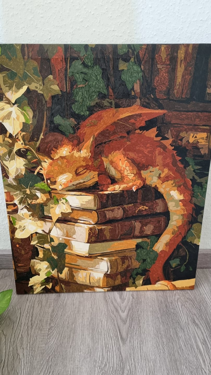 Customer photo review of Malen nach Zahlen - Der stille Wächter