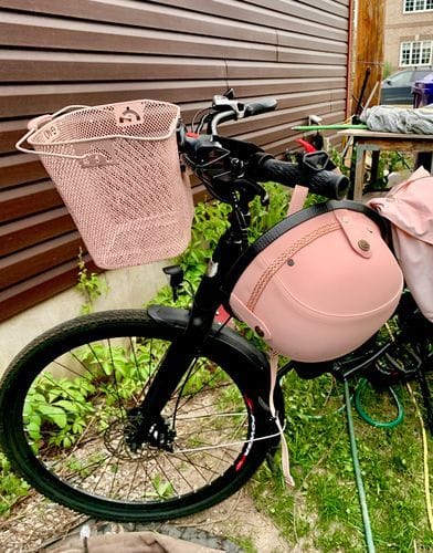 Customer photo review of German Leather Half Helmet