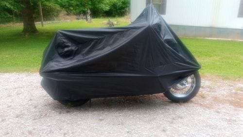 Customer photo review of Motorcycle Cover