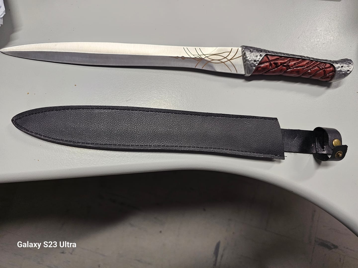 Customer photo review of Dune Paul Atreides Crysknife Metal Dagger