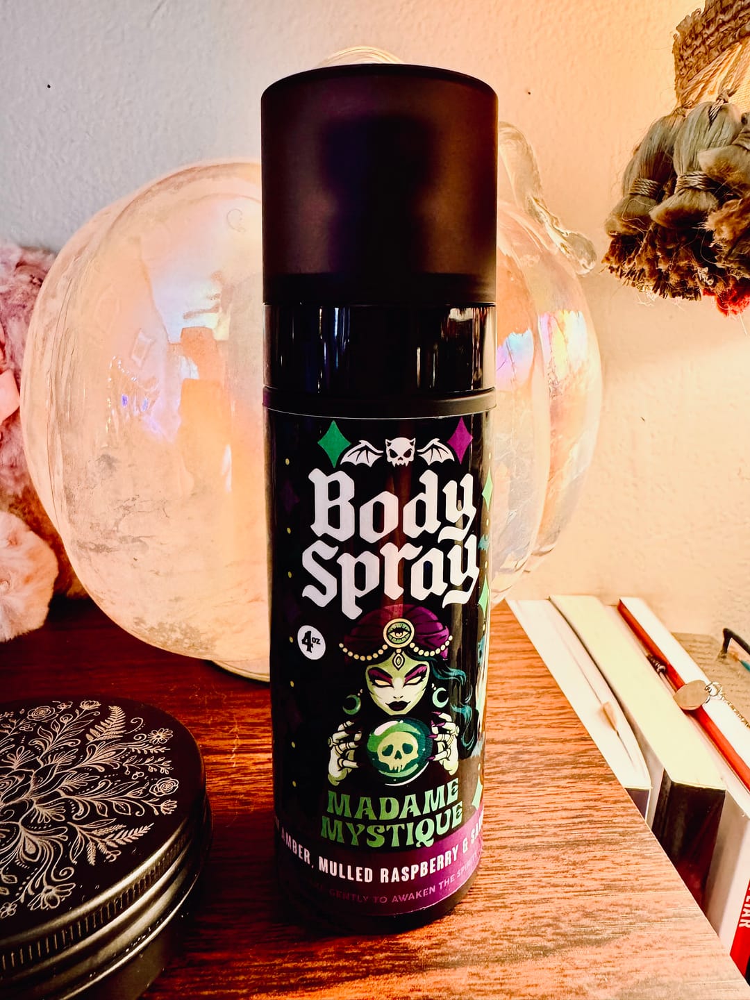 Customer photo review of Madame Mystique Body Spray