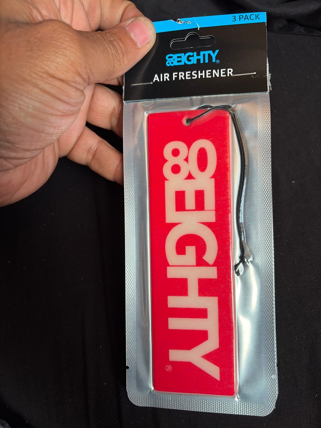 Customer photo review of 80Eighty® Smoke Ice Air Fresheners (3)