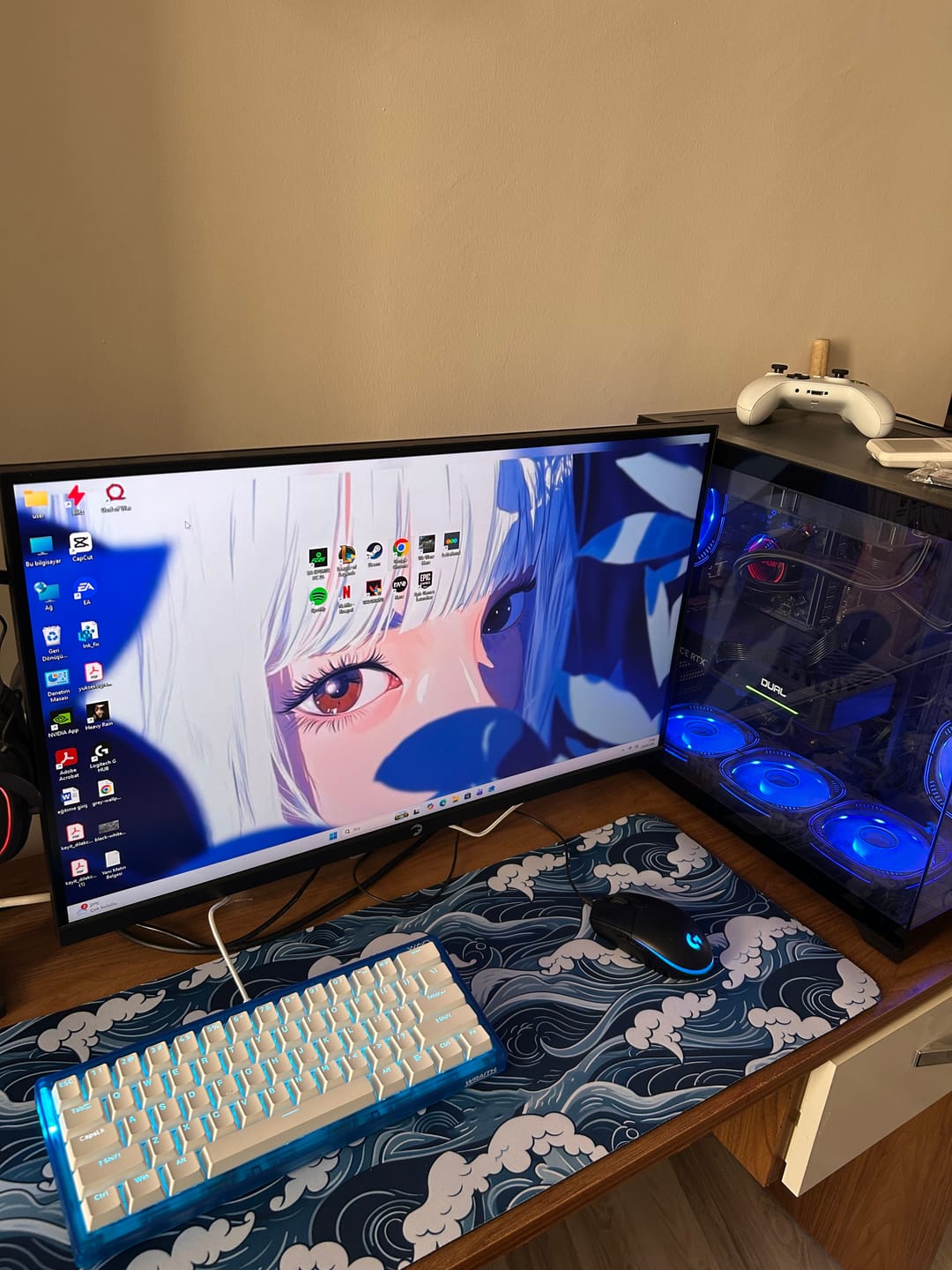 Customer photo review of Wraith W60 Klavye (Manyetik Switch / HE)